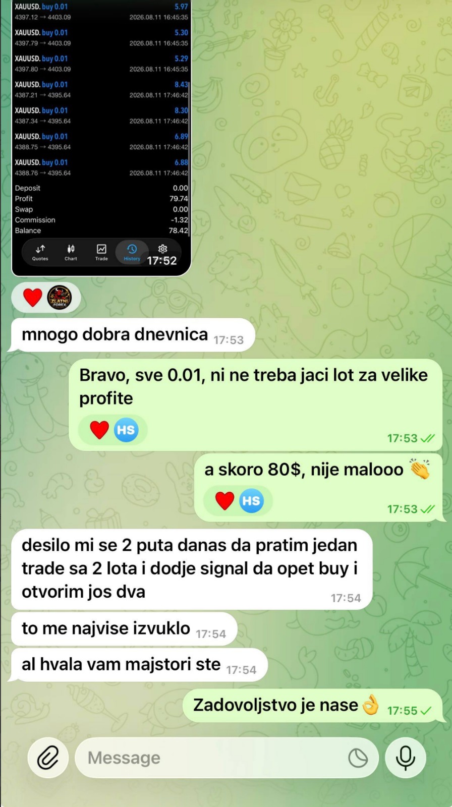 Rezultat člana 13